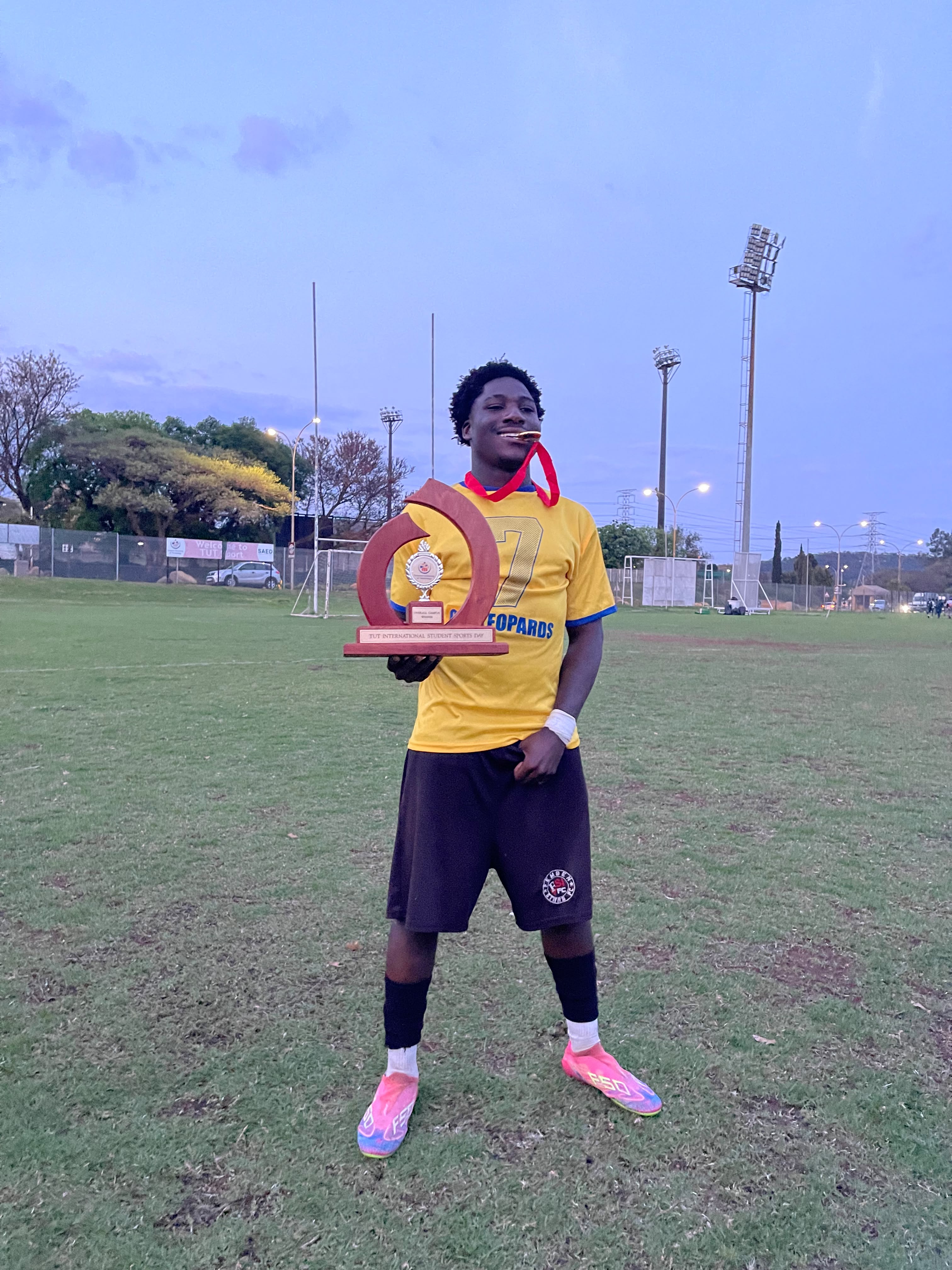 A DECADE OF DEVELOPMENT, A MOMENT OF GLORY: Joshua Odugbesan Wins at TUT